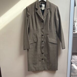 Morton Bernard Elegant Brown Women's Blazer Coat Vintage Mint Condition Classic